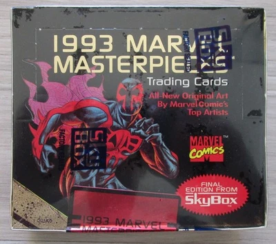 1993 SKYBOX MARVEL MASTERPIECES - FACTORY SELAED BOX - 36 PACKS