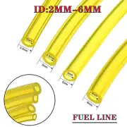 Petrol Strimmer Fuel Line Pipe Hose Mowers Trimmer Chainsaw Yellow 2mm - 6mm