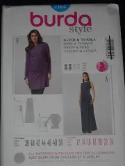 Dress Tunic Size 12-24 Burda 7164 Sewing Pattern