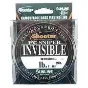 SUNLINE fluorocarbon line shooter sniper invisible 75m 20lb multicolor