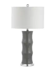 JONATHAN Y Designs Tiki 26.5in Ceramic Table Lamp