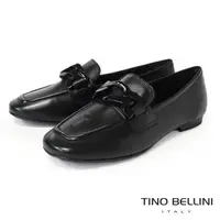 在飛比找momo購物網優惠-【TINO BELLINI 貝里尼】巴西進口菱形飾扣方頭樂福