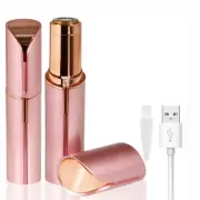 Flawless Facial Hair Remover, USB Rechargeable,18k Gold plated Results Like JML.