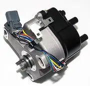 Compatible Ignition Distributor w/Cap & Rotor TD-60U TD60U for 92-96 HONDA PRELUDE 2.2L JDM H22A DOHC VTEC OBD1 100-3117429 31-17429 84-17426