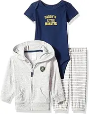 [Carter's] Baby Boys' 3 Piece Hoodie Set Newborn