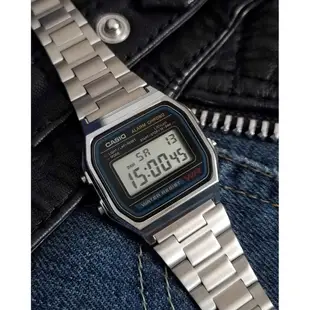 Casio日本手錶（上新款）卡西歐小方塊 casio  復古手錶男電子錶方錶A158WA-1D/F-91W-1