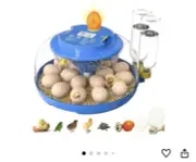 NEW Unopened 18 Egg Incubator With Auto Rotating, Humidity, And Temp Control