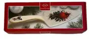 Lenox Winter Greetings Cardinal Cake Pie Server Christmas NEW in Box