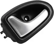 Car Interior Door Handle for Clio 2000-2005 2006 2007 2008 2009 2/3-4/5 Doors Inside Door Handle Left Right Silver Matte Handles