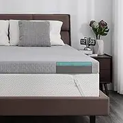 Firm Mattress Topper Twin Size, 3 Inch Firm to Extra Firm Reversible Bed Topper for Back Pain Relief, High-Density Memory Foam Mattress Pad with Removable Cover, No Smell, CertiPUR-US Certified
