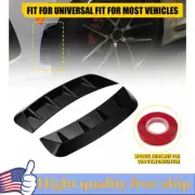 For Kia Forte Optima Sport Glossy Black Side Fender Air Vents Wing Cover Tri R