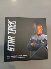 Star Trek CAPTAIN BENJAMIN SISKO 2015 1 oz SILVER PROOF COIN