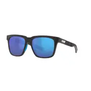 Costa Pescador Men's Polarised Sunglasses Net Grey with Blue Lens