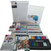 ARTIST DREAM Blank Canvas Acrylic Paints Oil Paints Markers Brushes NEW