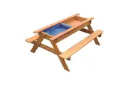Sand & Water Wooden Picnic Table