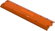High End Aluminium 7075 Alloy Center Skidplate for Traxxas 1/8 4WD Maxx Slash 6S Brushless Short Course Truck 102076-4 Upgrades - Orange