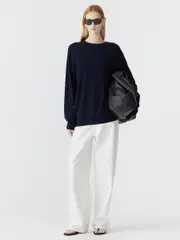 Oversized Crew Neck Knit
