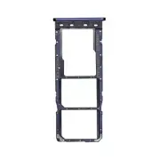 SIM microSD Card Tray Dual for Samsung Galaxy A10 Blue Cell Phone Repair Part