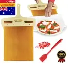 Wooden Sliding Pizza Peel Shovel with Handle & Pizza Spatula Baking Tool