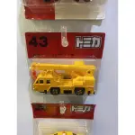 43 TOMY TOMICA NISSAN DIESEL CRANE TRUCK 絕版 吊卡 全新 吊車 舊紅標