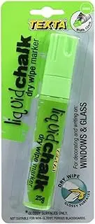 TEXTA 0388050 LIQUID CHALK MARKER, DRY WIPE GREEN