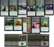 Elite Golgari Elf Deck - Black Green - 60 Card - MTG Magic the Gathering NM/M!