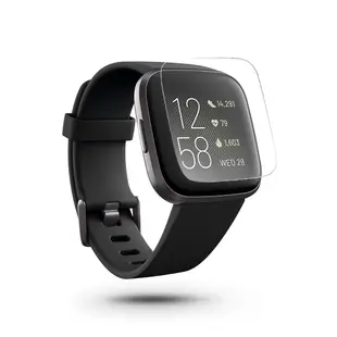 T.G Fitbit Versa 2 高透3D防爆水凝膜螢幕保護貼-滿版(2入)