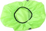 OHPHCALL Back Rain Cover Rear Bag Rain Covers Rucksacks Covers Waterproof School Bag Covers Outdoor Hiking Bag Rain Covers Reflective Back Covers Back Light Green Oxford Cloth