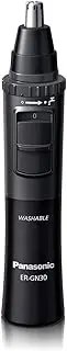 Panasonic Men’s Ear and Nose Hair Trimmer, Wet Dry Hypoallergenic Dual Edge Blade - ER-GN30-H