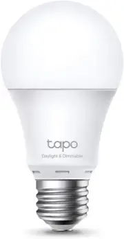 Tp-Link Tapo L520E Smart Wifi Light Bulb E27, Cool White and Dimmable, No Hub Re