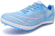 [Generic] Track and Field Shoes Men Professional 6 Spikes Sprint Sneakers Lightweight Comfortable Jumping Running Racing Sneakers