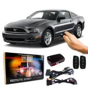4-Button Extended Range Remote Start Kit For 2010-2014 Ford Mustang - T-Harness