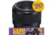Sony FE 50mm F1.8 Portrait Lens (SEL50F18F)