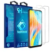 [2 Pack] Oppo A38 4G /A18 4G SupRShield Tempered Glass LCD Screen Protector Film Guard (Clear)