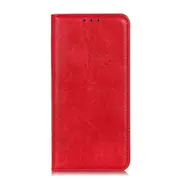 Magnetic Crazy Horse Texture Horizontal Flip Leather Case for Huawei Honor 20, with Holder & Card Slots & Wallet (Red)