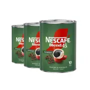 3 x Nescafe Blend 43 Espresso Instant Coffee 500g