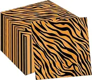 40Pcs Tiger Print Party Supplies Tiger Print Theme Party Paper Napkins Disposable Party Napkins Set Tiger Print Paper Luncheon Napkins Safari Tiger Print Theme Party Supplies