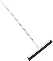 PRETYZOOM Household Floor Squeegee Scrubber Ergonomic Cleaning Tool for Shower Tile and Windows Water Removal Broom for Bathroom Kitchen and Home Use