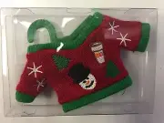 New Dunkin Donuts Holiday Sweater Ornament - *RARE!*