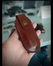 Leather case with belt clip for Benchmade Proper /knife not for sale