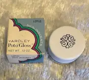 Rare Yardley of London Pot O Gloss - Skin Inscents - Lotus