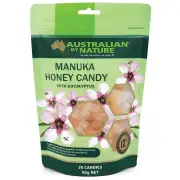 Australian By Nature Manuka Honey Candy 12+ (MGO 400) with Eucalyptus X 30