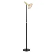 Mercator Lonsdale Brushed Brass Extendable Floor Lamp