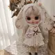 blythe小布娃娃衣服ob22  ob24娃衣azone 小裙子套裝夏季風洋裝