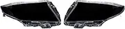 CLZCNQLX Car Front Headlights Lens Shell Cover Compatible for Toyota Alphard Vellfire AH30 Pre-facelift 2015-2017 Glass Lampcover Lampshade