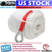 3/4"x150' Twisted Three Strand 12600LB Nylon Boat Anchor Mooring Rope Dock Line