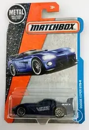 MATCHBOX BLUE DODGE VIPER GTS-R NEW RARE 27/125