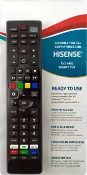 Remote Control for EN32957HS Hisense TV Models : HL42K316PZL3D , HL55K310PZL3D