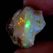 07.60 Cts Amazing Ethiopian AAA "Play-Of-Color" Fire Opal Rough Natural Gemstone