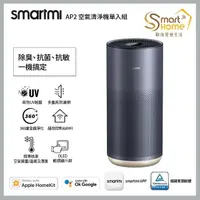 在飛比找momo購物網優惠-【smartmi 智米】AP2空氣清淨機(適用8-14坪/小